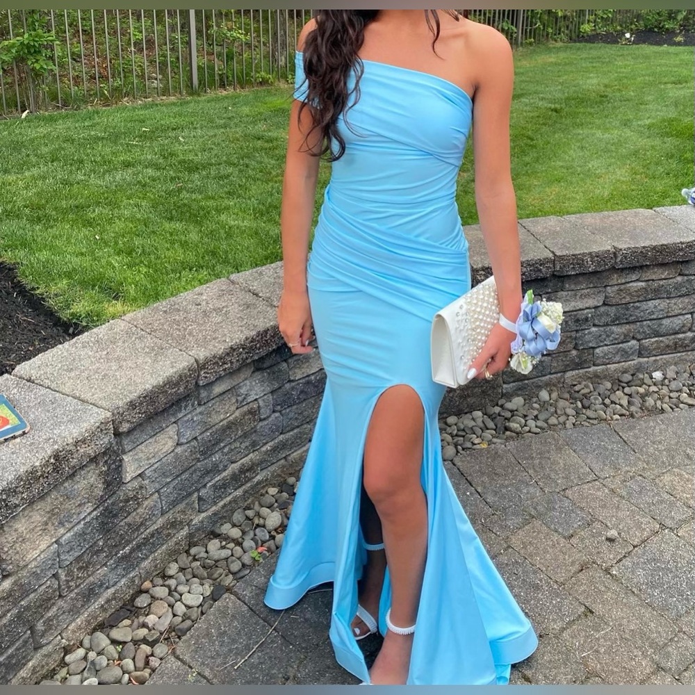 Jessica angel blue prom/evening dress